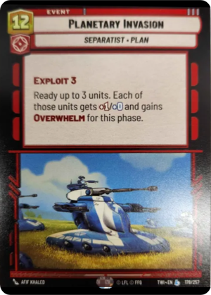 Planetary Invasion card image.