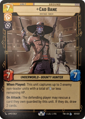 Cad Bane card image.