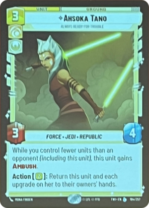 Ahsoka Tano card image.