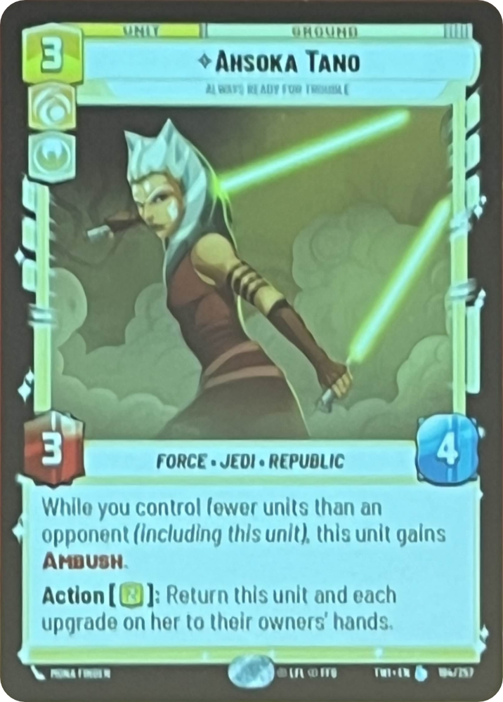 Ahsoka Tano card image.