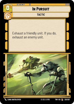 In Pursuit card image.