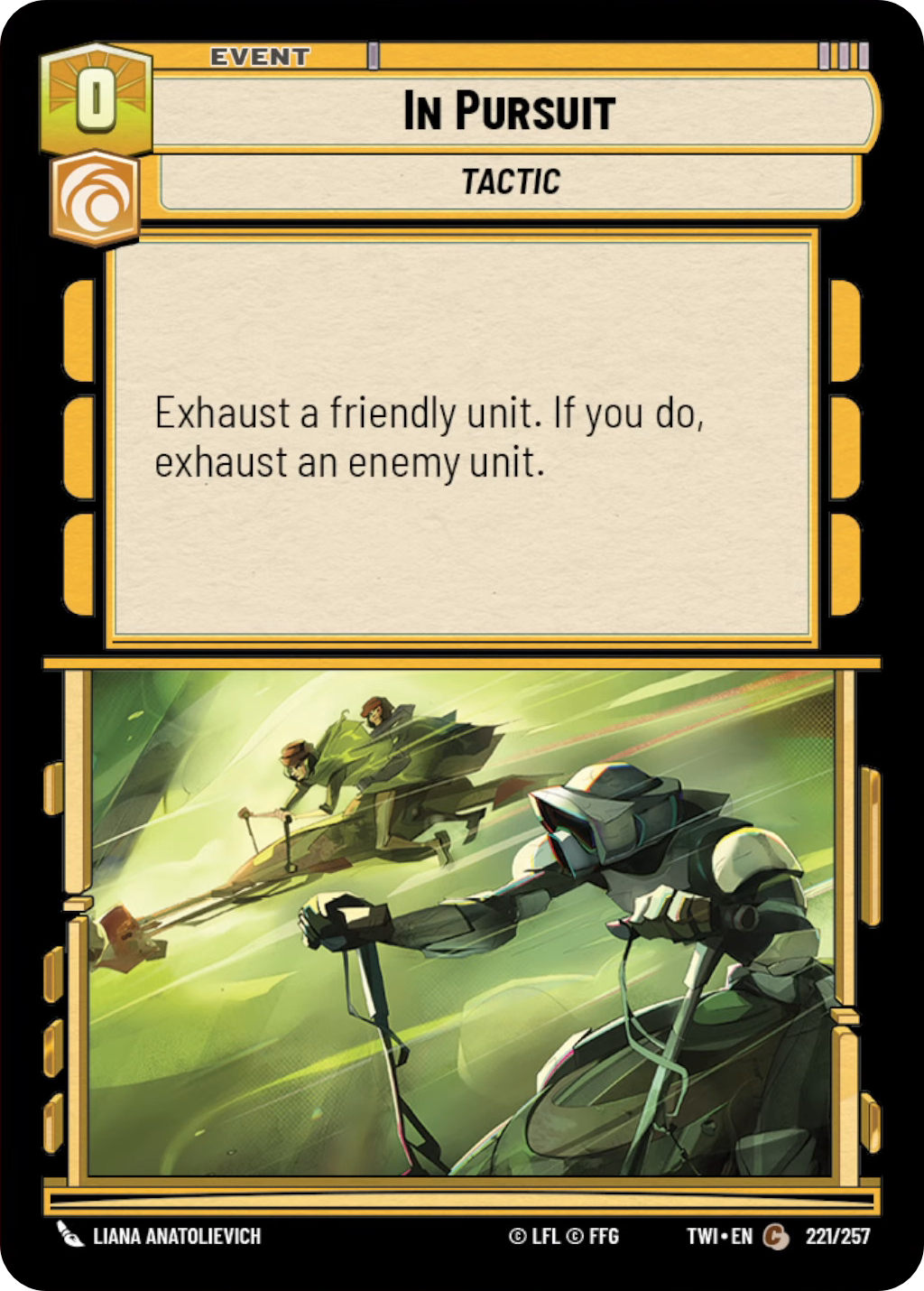 In Pursuit card image.