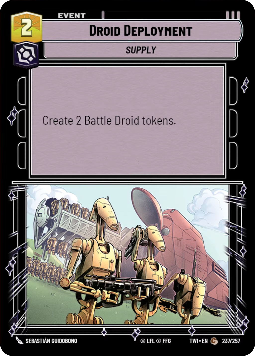 Droid Deployment card image.