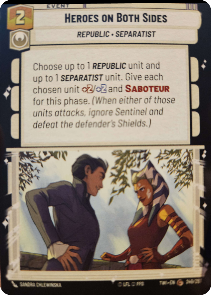 Heroes on Both Sides card image.