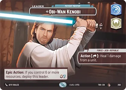 Obi-Wan Kenobi card image.