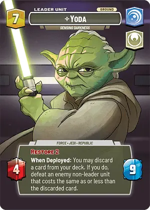 Yoda card image.