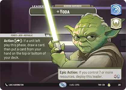 Yoda card image.