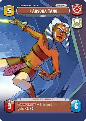 Ahsoka Tano card image.