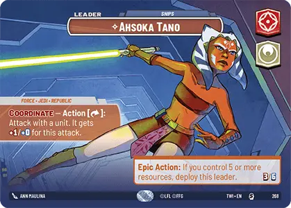 Ahsoka Tano card image.