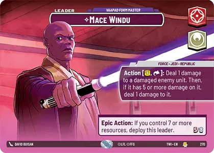 Mace Windu card image.