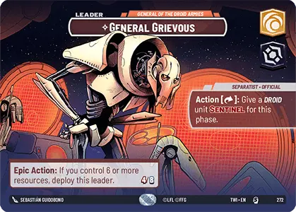 General Grievous card image.