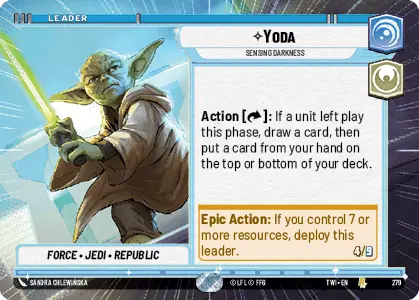 Yoda card image.