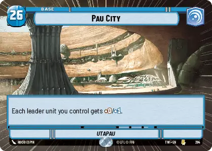 Pau City card image.