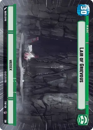 Lair of Grievous card image.