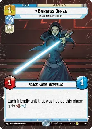 Barriss Offee card image.