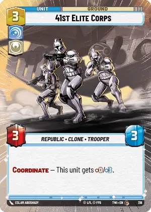 41st Elite Corps card image.