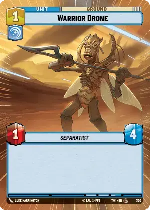 Warrior Drone card image.