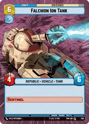 Falchion Ion Tank card image.