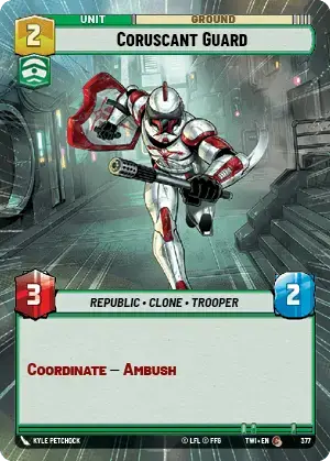 Coruscant Guard card image.