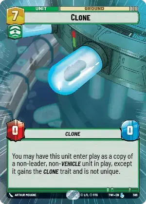 Clone card image.