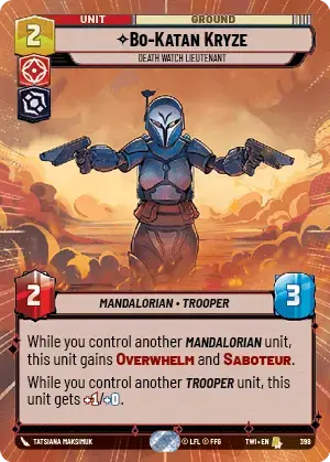 Bo-Katan Kryze card image.