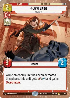 Jyn Erso card image.