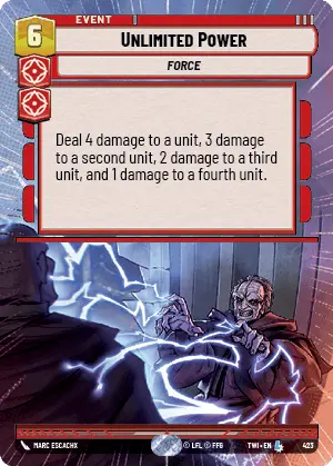 Unlimited Power card image.