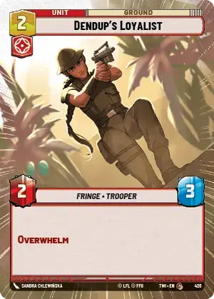 Dendup's Loyalist card image.