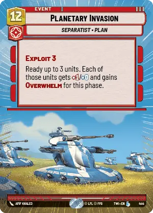 Planetary Invasion card image.