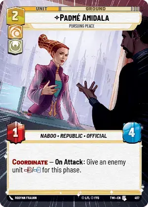 Padmé Amidala card image.