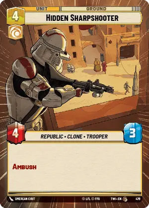 Hidden Sharpshooter card image.