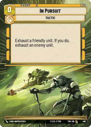 In Pursuit card image.