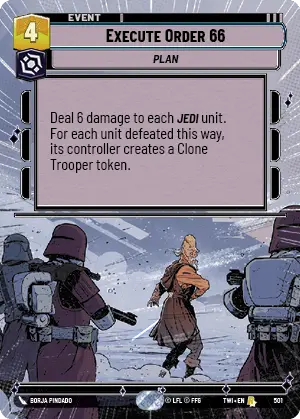 Execute Order 66 card image.