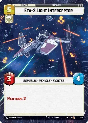 Eta-2 Light Interceptor card image.