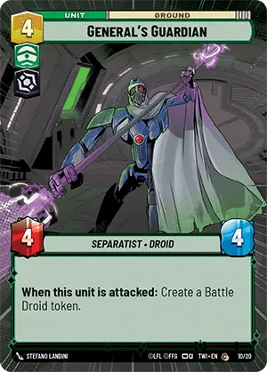 General's Guardian card image.