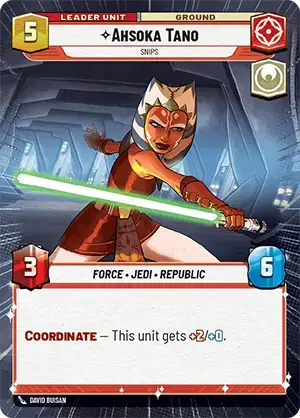 Ahsoka Tano card image.